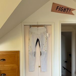 lucas hugh stripe leggings - NWT - size M